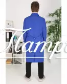 Халат медицинский мужской «Классика» ткань ТИСИ гладкокрашеный Модель 3
